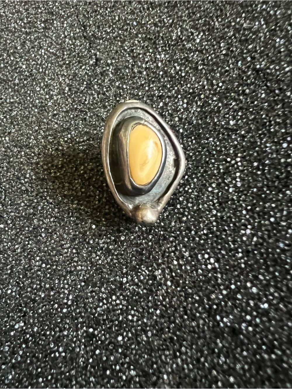 Vintage Sterling silver Gemstone Pin